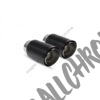 Scorpion Car Exhaust 100ASC2 Upgrade Kit Twin 100mm Carbon Fibre Ascari End Pipe - Image 3