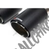 Scorpion Car Exhaust 100ASC2 Upgrade Kit Twin 100mm Carbon Fibre Ascari End Pipe - Image 2