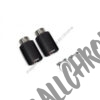 Scorpion Car Exhaust 100ASC2 Upgrade Kit Twin 100mm Carbon Fibre Ascari End Pipe