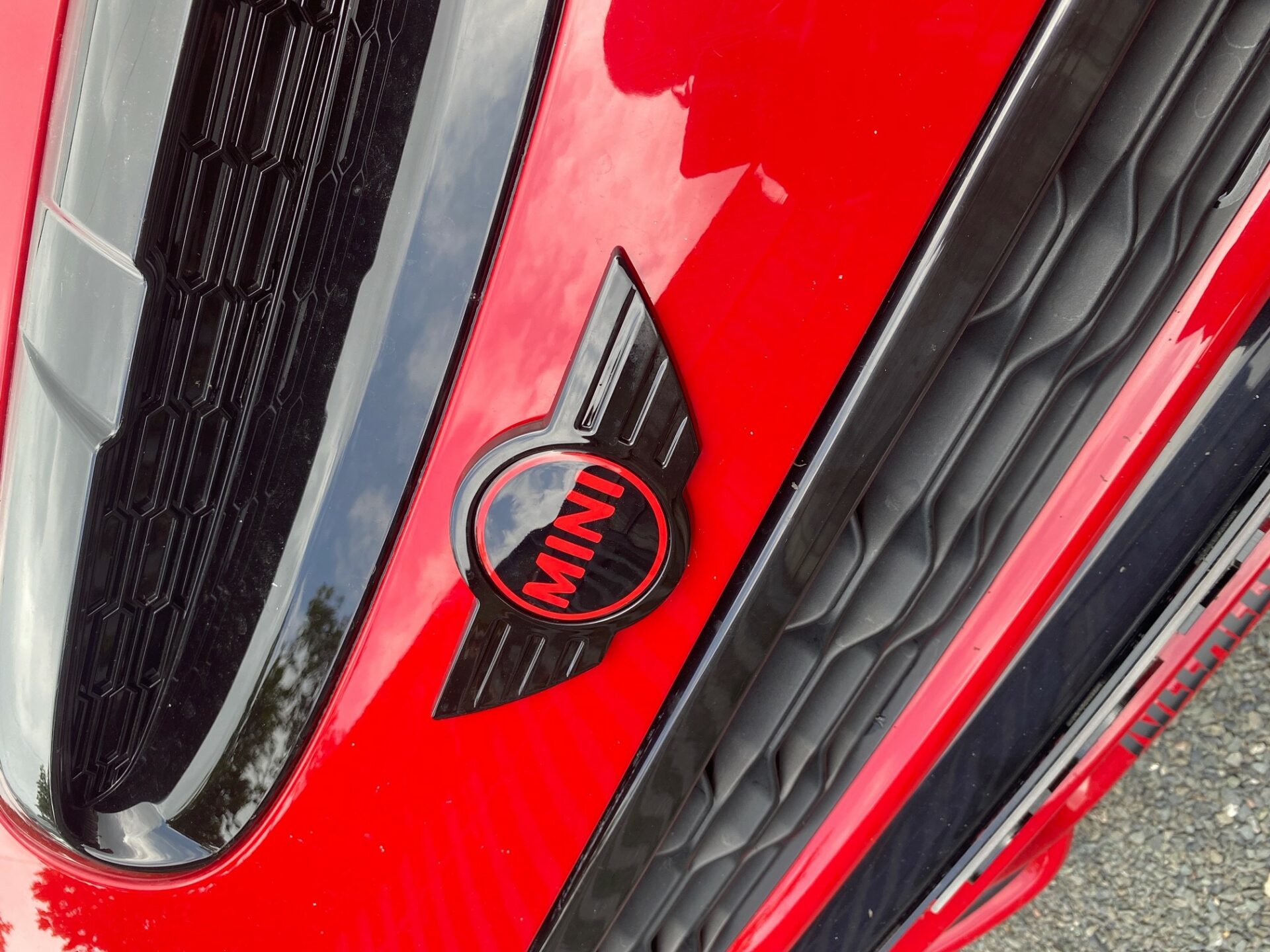 MINI Cooper Lenkrad Emblem Abzeichen Overlay Gel Aufkleber GEN 1