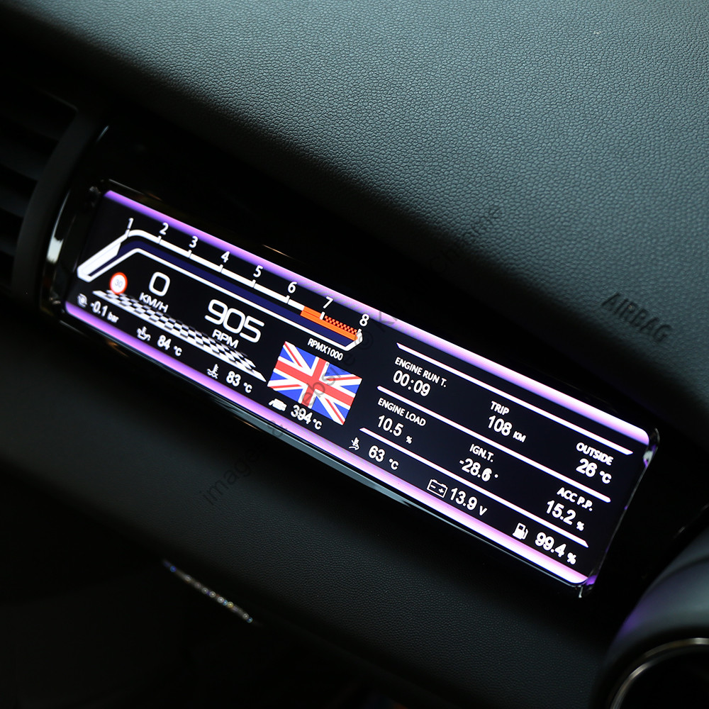 BMW MINI COOPER F55 F56 F57 DISPLAY Bildschirm Monitor Abdeckung