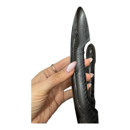 Mini Forged Gloss Carbon Fibre Door Handle Covers - GEN 1 2 3 R50 R52 R53 R56 R57 R58 R59 F56 F57 - Image 6