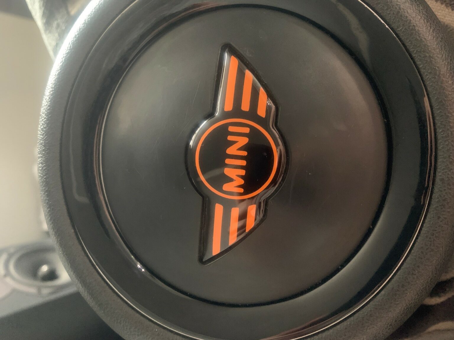 Mini Steering Wheel Gel Emblem Badge Overlay R53 R56 F56 Fits all