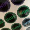 MINI Badge Gel Centre - GEN 1 , 2 , 3 - Badge Centre Gel Overlay - Image 5