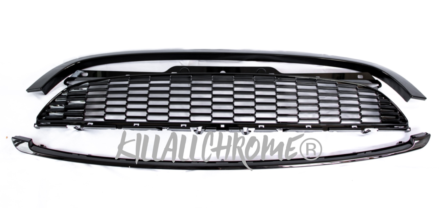 MINI Grill Replacement JCW Style Aero Grill - Replacement - R55 R56 R57 R58  R59 - Cooper S / One / Cooper