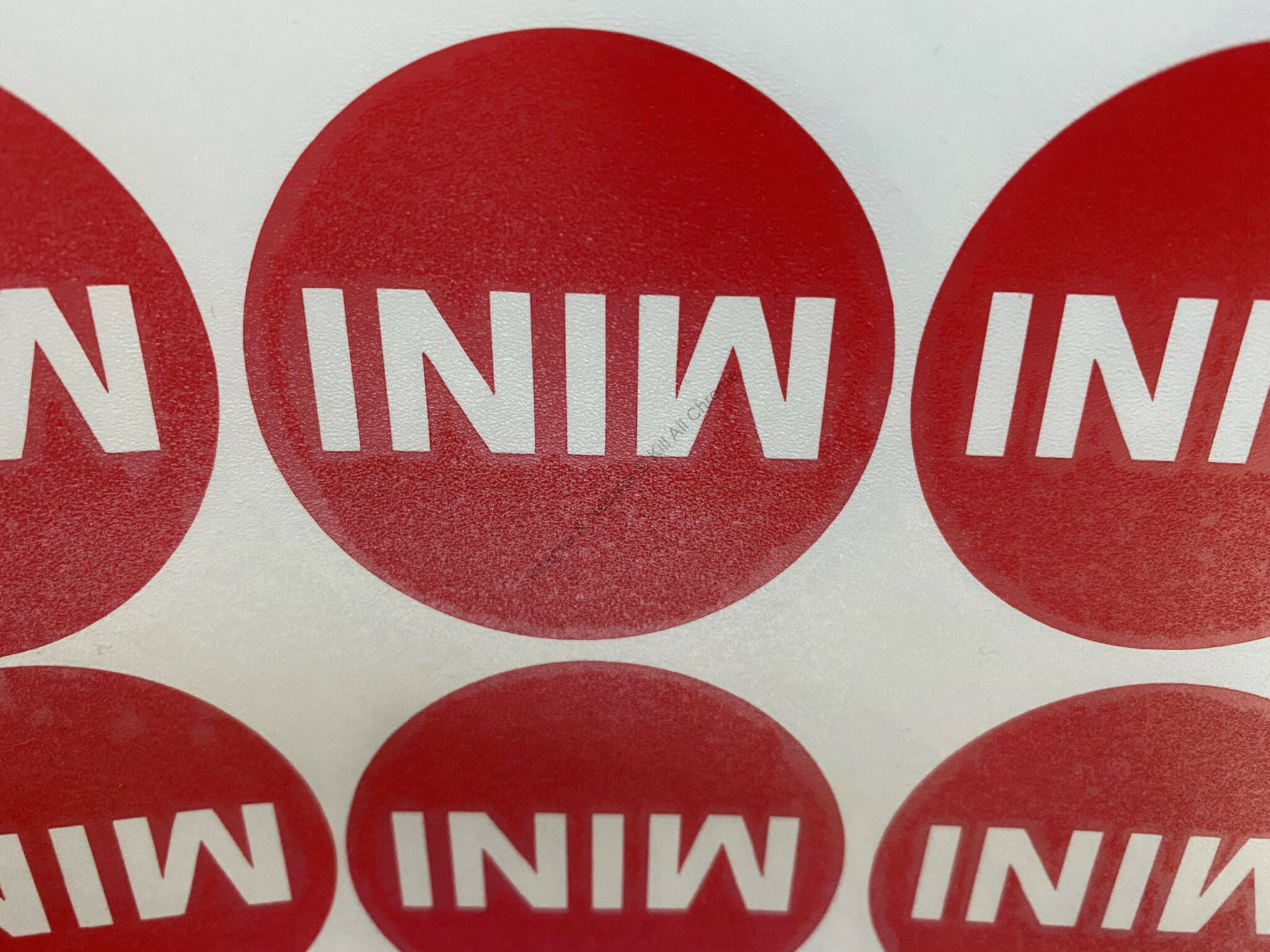 Mini LCI Badge Insert Sticker F55 F56 F57 KillAllChrome®