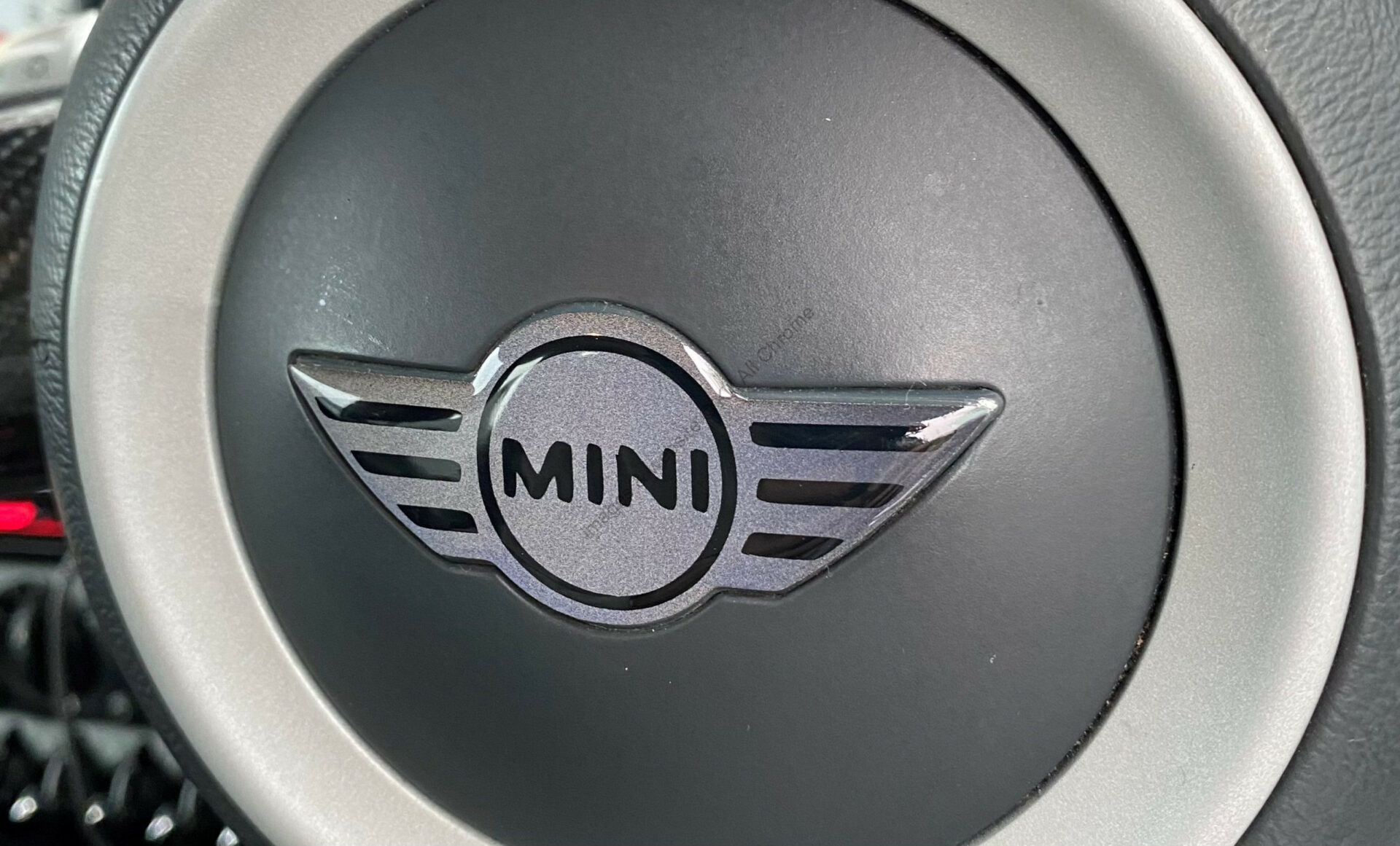 MINI Steering Wheel Gel Overlay Black & Yellow Gen 3 F54 F55 F56 F57 F60