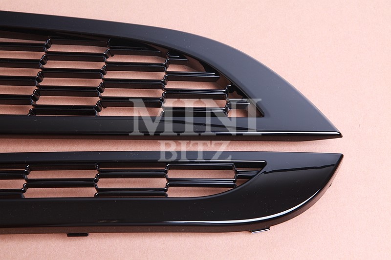 Front Hood Grille Surround Cover, Otufan Car Accessories, Glossy Black,  Front Hood Grille Moulding Frame Trim, Exterior Upgrade Replacement For MINI  R55 R56 R57 R58 R59 S JCW : : Automotive