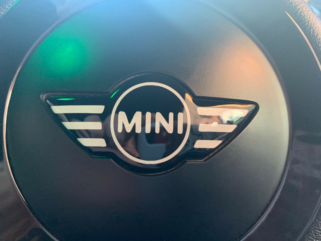 Mini Steering Wheel Gel Emblem Badge Overlay – R53 R56 F56 – Fits all ...