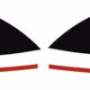 Mini Angry Eyes - Headlight Decal - Image 3
