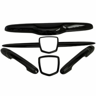 Full Kit KillAllChrome Abarth  - 500 595 695 - NON US MODEL De Chrome Covers Easy Fit