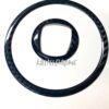 Fiat / Abarth 500 595 695 Steering Wheel Ring Covers - Carbon Fibre - Image 3