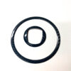 Fiat / Abarth 500 595 695 Steering Wheel Ring Covers - Carbon Fibre