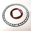 Fiat / Abarth 500 595 695 Steering Wheel Ring Covers - Carbon Fibre - Image 5