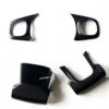 Series 4 Fiat 500 / Abarth Steering Wheel Trims - Carbon Fibre