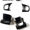 Series 4 Fiat 500 / Abarth Steering Wheel Trims - Carbon Fibre - Image 5