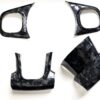 Series 4 Fiat 500 / Abarth Steering Wheel Trims - Carbon Fibre - Image 7