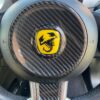 Fiat / Abarth 500 595 695 Steering Wheel Centre Cover - Carbon Fibre - Image 12