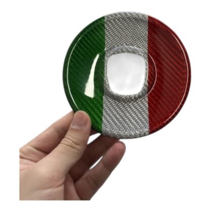 Fiat / Abarth 500 595 695 Steering Wheel Centre Cover - Carbon Fibre - Image 14