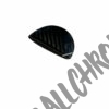 Fiat 500 / Abarth Glove Box Handle Cover - Carbon Fibre - Image 2