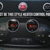 Abarth Fiat 500 AC Heater Control Cover ( Digital ) - Genuine Carbon Fibre - Image 5