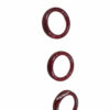 Fiat 500 / Abarth 595 Dashboard Button Rings Covers - Real Carbon Fibre - Image 4