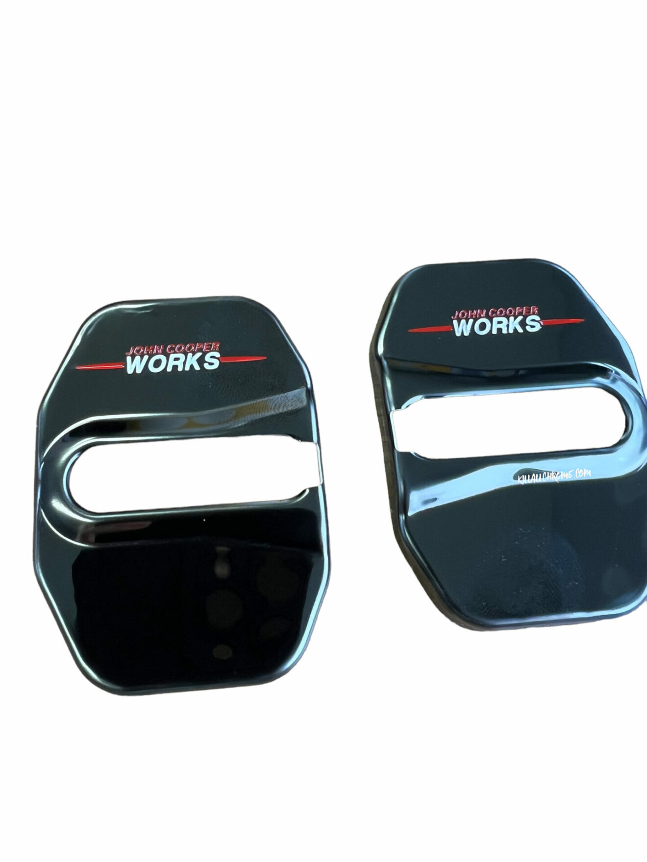 MINI Door Latch Covers (Pair) JCW KillAllChrome®