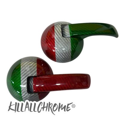 Interior Door Handle Carbon Fibre - Fiat 500 / Abarth - Image 25