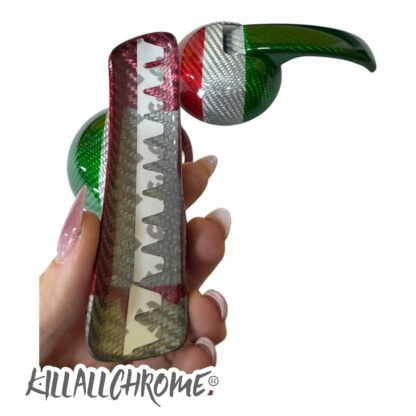 Interior Door Handle Carbon Fibre - Fiat 500 / Abarth - Image 28