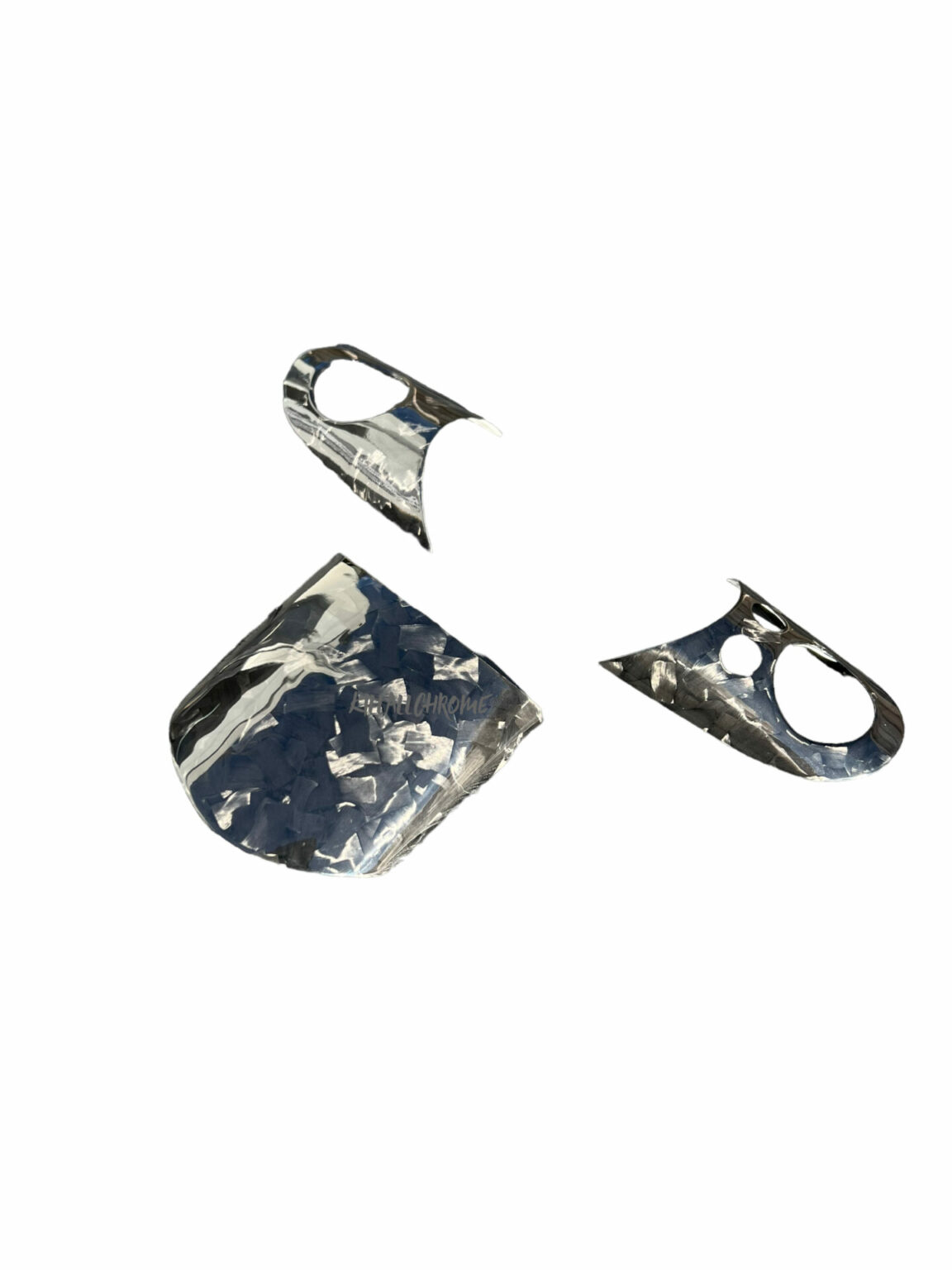 Mini Gen 1 Steering Wheel Spoke Covers R50 R52 R53 Genuine Carbon