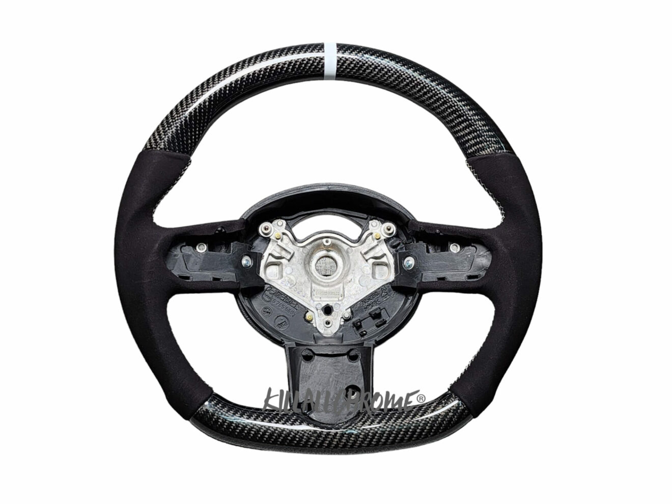 MINI R50 R52 R53 Carbon Fibre Steering Wheels Flat Bottom Gen 1
