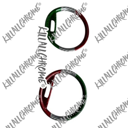 Series 4 Genuine Carbon Air Vent Ring Covers Abarth Fiat 500 595 - Image 7