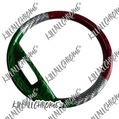Series 4 Genuine Carbon Air Vent Ring Covers Abarth Fiat 500 595 - Image 9
