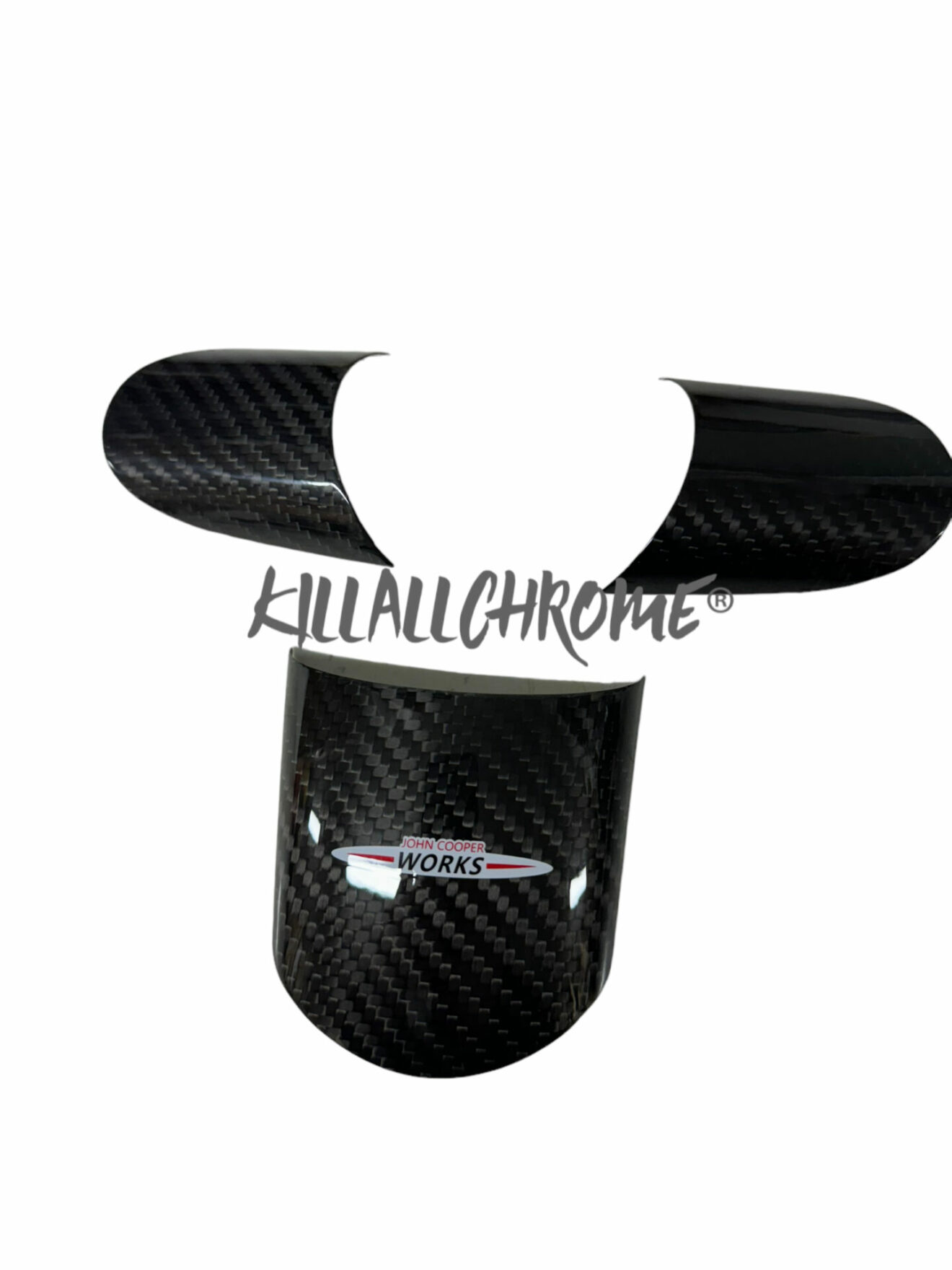 MINI Gen 1 Steering Wheel Spoke Covers With JCW Logo R50 R52 R53