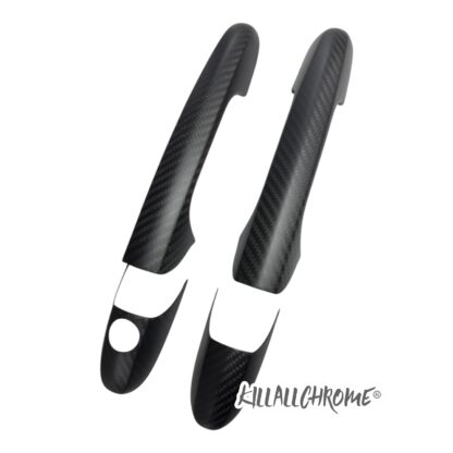 Door Handle Covers for Abarth / Fiat 500 / 595 Genuine Carbon Fibre - Image 13