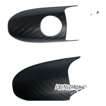 Door Handle Covers for Abarth / Fiat 500 / 595 Genuine Carbon Fibre - Image 15