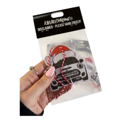 MINI F56 KillAllChrome Silhouette Christmas Car Air Fresheners Pack of 5 - Image 4