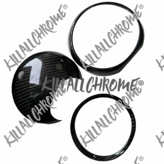 MINI Tachometer Rev Counter Genuine Carbon Fibre 3 Piece Cover R55 R56 R57 R58 R59