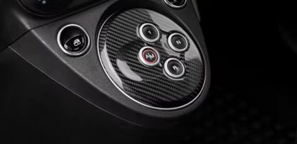 Abarth Automatic Gear Box Controls Cover Genuine Carbon Fibre 500 595 - Image 5