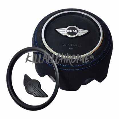 MINI 3D Steering Wheel Badge Cover + Steering Ring Combo Kit - F Series F54 F55 F56 F57 F60 - Image 12