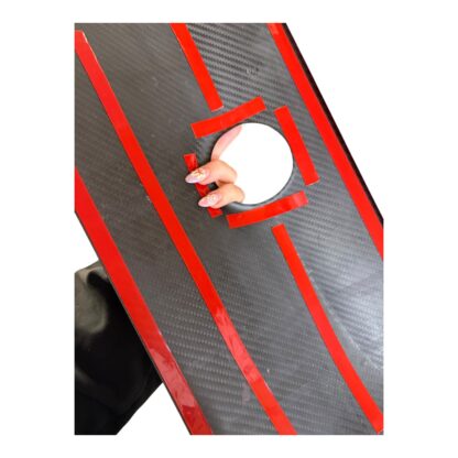 Abarth Genuine Carbon Glove Box Cover Series 4  - Right Hand Drive ONLY - Image 4
