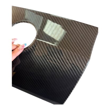 Abarth Genuine Carbon Glove Box Cover Series 4  - Right Hand Drive ONLY - Image 6