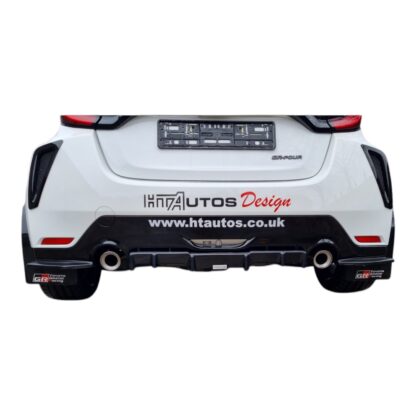 Toyota Yaris GR 4 Rear Diffuser Gloss Black By HT Autos UK - Image 2