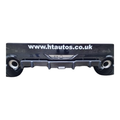 Toyota Yaris GR 4 Rear Diffuser Gloss Black By HT Autos UK