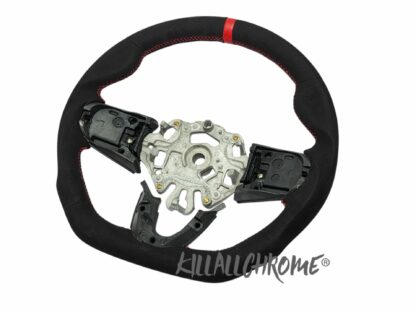 Full Alcantara Flat Bottom Steering Wheel Gen 3 - F54 F55 F56 F57 F60 - Image 4