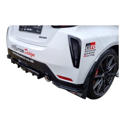 Toyota Yaris GR 4 Rear Diffuser Gloss Black By HT Autos UK - Image 5