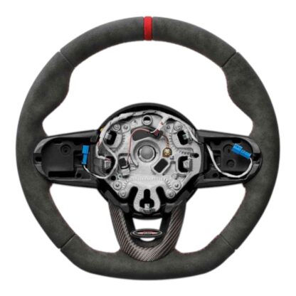 MINI JCW Pro F Series Alcantara Flat Bottom Steering Wheel Genuine OEM