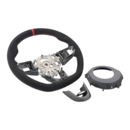 MINI JCW Pro F Series Alcantara Flat Bottom Steering Wheel Genuine OEM - Image 4