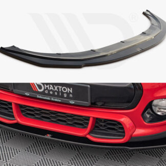 Maxton Design Front Splitter Mini Cooper S F55 F56 F57 JCW (2014-2020) Gloss Black