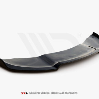 Front Splitter V.2 Mini Cooper John Cooper Works R56 Maxton Design Gloss Black R55 R57 R58 R59
